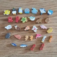 動物型 消しゴム 30点セット