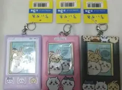 ちいかわ セリア キャンドゥ パスケース ハチワレ うさぎ モモンガ