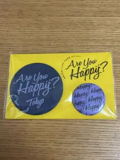 嵐 Are you Happy? 会場限定 缶バッジ 東京　紫　松本潤