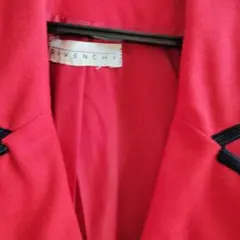 GIVENCHY テーラードジャケット レッド 金ボタンのサムネイル