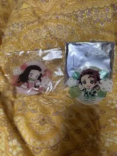 鬼滅の刃　炭治郎＆ねずこ　アクリルキーホルダー
