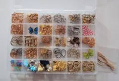 ハンドメイドパーツ まとめ売り レジン枠 ゴールド アクセサリー素材 大量