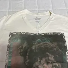 American Eagle メンズVネックTシャツ グラフィックプリントのサムネイル