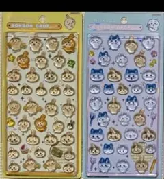 【正規品】ちいかわ ミックスボンボンドロップシール 2シートセット
