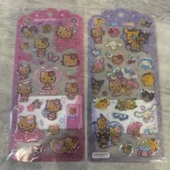 サンリオ　日焼けキティ　ドロップジェリーシール