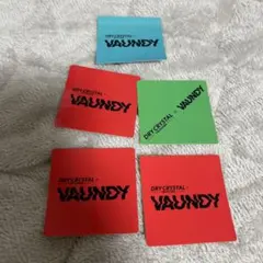 【非売品】《VAUNDY×DRY CRYSTAL》オリジナル ステッカー ５枚