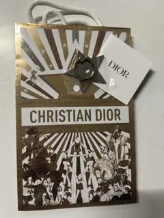 CHRISTIAN DIOR 星形スマホリング シルバー