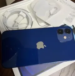 美品SIMフリー　iPhone 12 mini　64GB ブルー　箱付属品付き