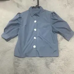 kutir 水色 シャツ