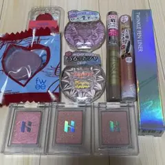 コスメまとめ売り　ホリカホリカ　キャンメイク　fwee ロムアンド　10点セット