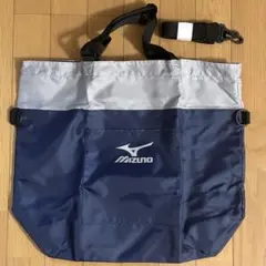 【新品未使用】mizuno ミズノ　リバーシブル　トートバッグ　ネイビーのサムネイル