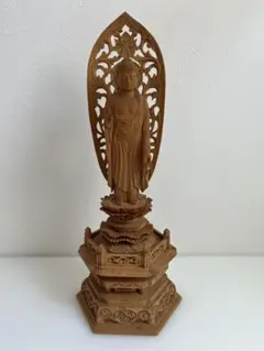 一刀彫 木製仏像 作家物 旧家片付け品 0 - メルカリ