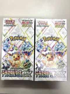 ポケモンカードゲーム テラスタルフェスEX 新品未開封2BOXシュリンク付