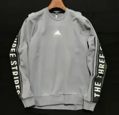 バイオレット adidas アディダス スウェット フレンチテリーＬ