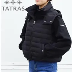2026年最新】タトラス ダウンジャケット メンズ TATRAS 02サイズ BLACK