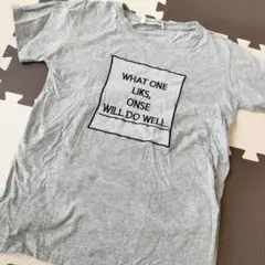 エムズエキサイト　EMS グレー　Tシャツ BOXロゴ
