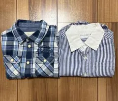 H&M他　長袖シャツ2枚セット