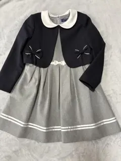 投稿ラスト【美品】CHOPIN キッズフォーマル 130 リボン　女の子