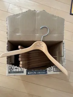 simple life 木製ハンガー 10本セット