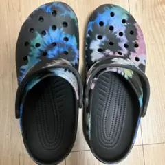 Crocs タイダイ柄 サボ クロッグサンダルのサムネイル