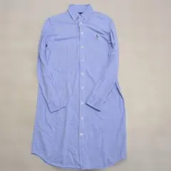 【RALPH LAUREN　ラルフローレン】ワンピース　シャツドレス　長袖　M