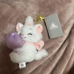 マリーちゃん　ぬいぐるみ　キーホルダー にこにこはーちょ　ディズニーストア