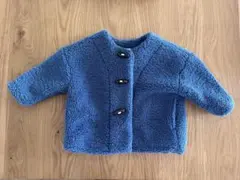 【美品】90cm D.jesense ボアジャケット ブルー