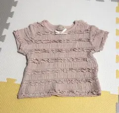 petitmain フリル付きトップス ピンク 当日発送‼︎