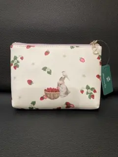 新品タグ付き　イニシャルダブルポーチ Afternoon Tea LIVINGのサムネイル