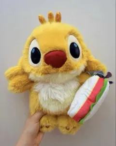 中国 MINISO 新品 ルーベン 実験体625号 サンドイッチ持つ ぬいぐるみ