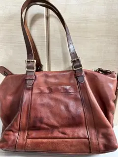レザーディテール入りトートバッグ AARON LEVINE XZARA - メルカリ