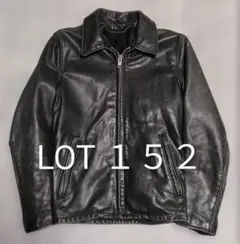 【LOT１５２】レア物 schott シングルライダース（３４）