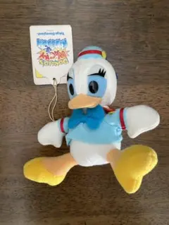 デイジー ぬいぐるみバッジ ドナルド•ワッキーキングダム