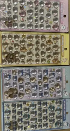 【正規品】ボンボンドロップシール 4枚セット ちいかわ