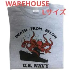 ウエアハウス4096 88/12杢クルーネックT WAREHOUSEのサムネイル