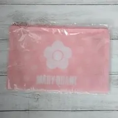 MARY QUANT　メッシュフラットポーチ　非売品　デイジー　ピンク