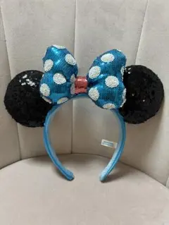 ミニー青色カチューシャ