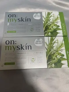 on:myskin ハーブピーリング 4ml×8包 2箱セット - メルカリ