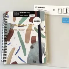 Rollbahn 2026年版 Lサイズ ダイアリー　インデックス付