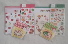 ☆入手困難☆セリア　アップルメロディ　レターセット他　⑥種セット