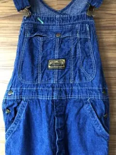 ビンテージ　デニム　オーバーオール　レディースサイズ　古着