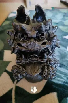 鬼の置物 打ち出の小槌 彫刻 オブジェ - メルカリ