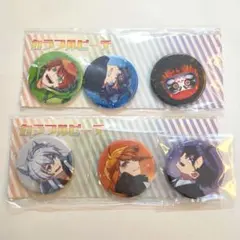 カラフルピーチ だるま 缶バッジ じゃぱぱ どぬくえと なおきり もふ