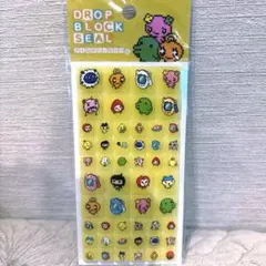 たまごっち　[シールシート] ドロップブロックシール/イエロー　カミオジャパン