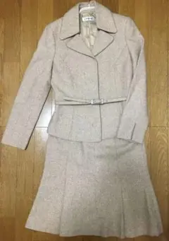 イマージュ image スーツ　ベージュスーツ　ジャケット　スカート