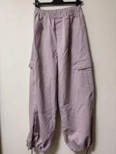 SHEIN 薄紫 カーゴパンツ Mサイズ