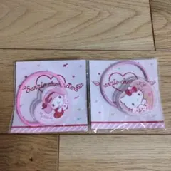 新品未開封品 サンリオ ハローキティマイメロディ アクリルヘアゴム