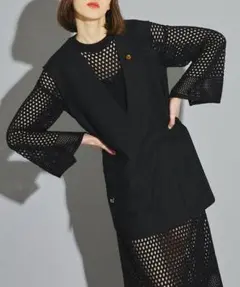 【UNITED TOKYO】【金タグ】【美品】ユニフォームバックチェーンベストのサムネイル
