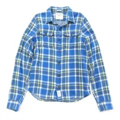 【Abercrombie & Fitch】アバクロ　ソフトコットンチェックシャツ
