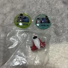 PUPPET SUNSUN フィギュアとシール